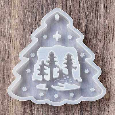 DIY Christmas Theme Decoration Silicone Molds DIY-Q138-01C-01-1