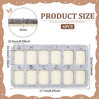 Felt Bead Design Board DIY-WH0419-98H-01-1
