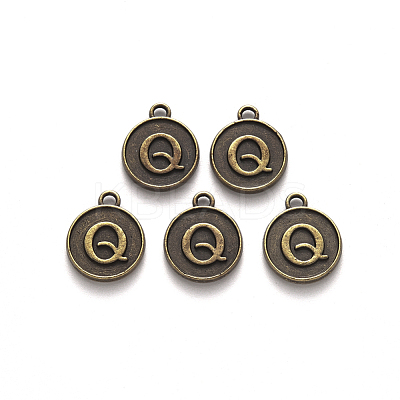 Alloy Pendant Cabochon Settings PALLOY-N156-01Q-AB-1