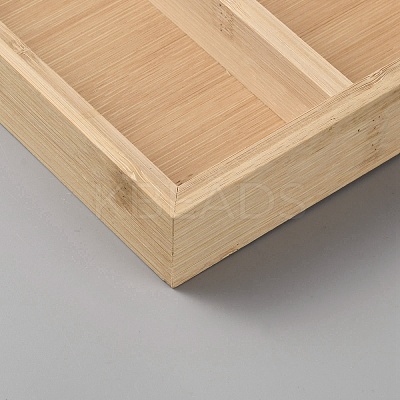 5 Grids Wood Glasses Organizer Display Trays AJEW-WH0696-097C-1