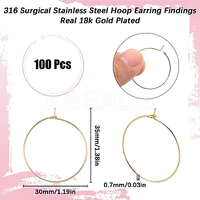 316 Surgical Stainless Steel Wine Glass Charms Rings STAS-SC0007-26G-1