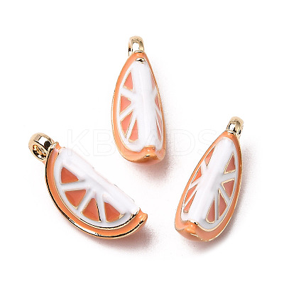 Alloy Enamel Pendants PALLOY-T094-06B-1