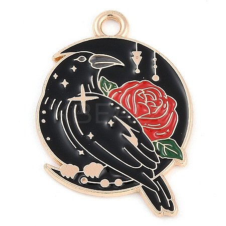 Alloy Pendants ENAM-R004-03KCG-06-1