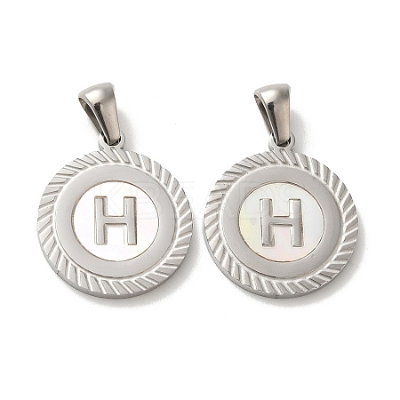304 Stainless Steel Pendants STAS-I204-H-P-1