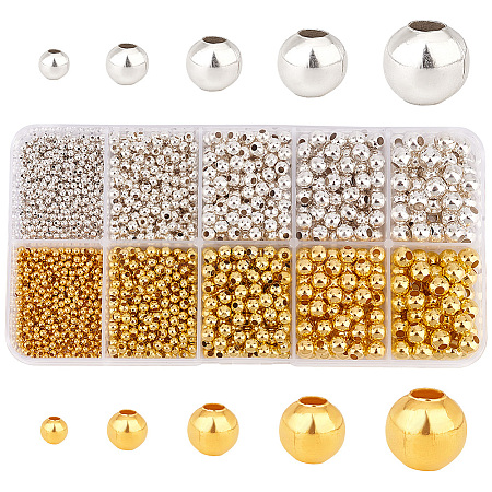   10 Styles Iron Spacer Beads IFIN-PH0002-20-1