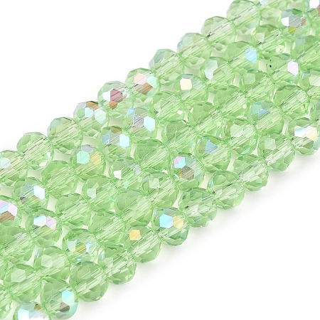 Electroplate Glass Beads Strands LS-EGLA-A044-T4mm-L09-1