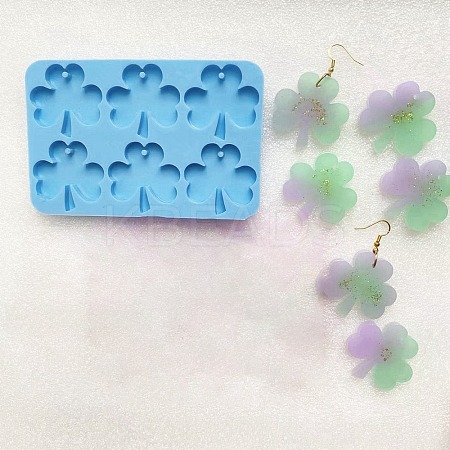 Shamrock Pendant Silicone Molds LS-DIY-F109-16-1