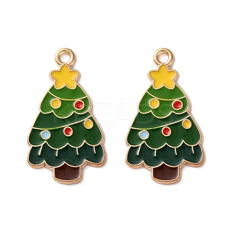 Alloy Enamel Pendants X-ENAM-I061-01KCG-01-1