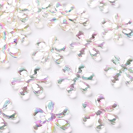 Transparent Acrylic Beads TACR-S154-35C-205-1