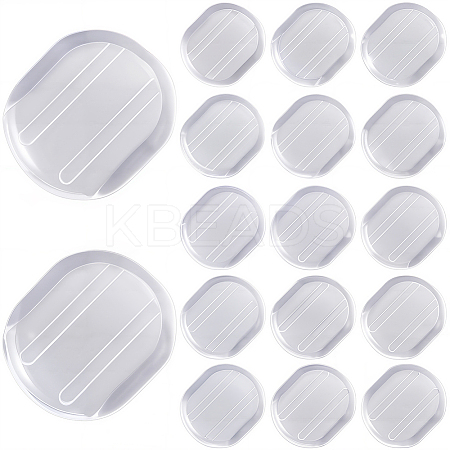 120Pcs Comfort Silicone Earring Pads FIND-SP0001-03-1