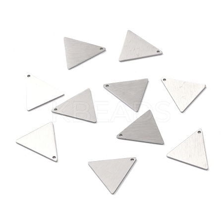 Tarnish Resistant 304 Stainless Steel Pendants STAS-F271-08C-P-1