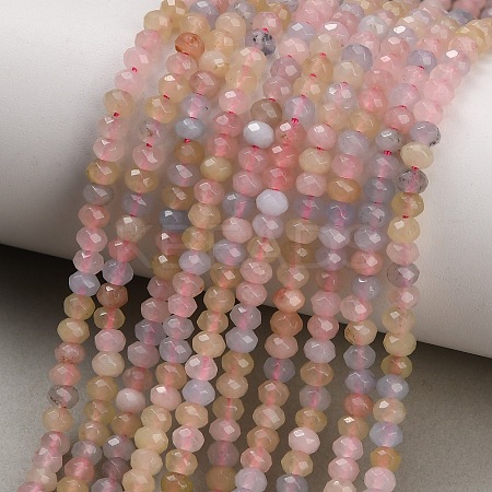 Dyed Natural White Jade Beads Strands GG-CBAF9EE-A11-3x4mm-1