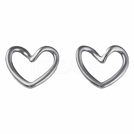 Non-Tarnish 304 Stainless Steel Linking Rings X-STAS-N087-56P-1
