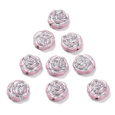 Opaque Acrylic Beads LS-OACR-G016-09F-1