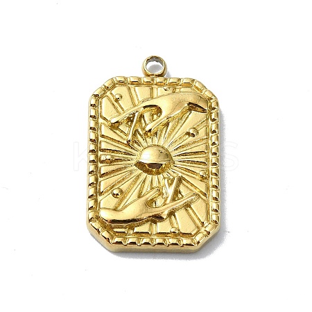 Ion Plating(IP) 304 Stainless Steel Pendants X-STAS-B058-18G-01-1