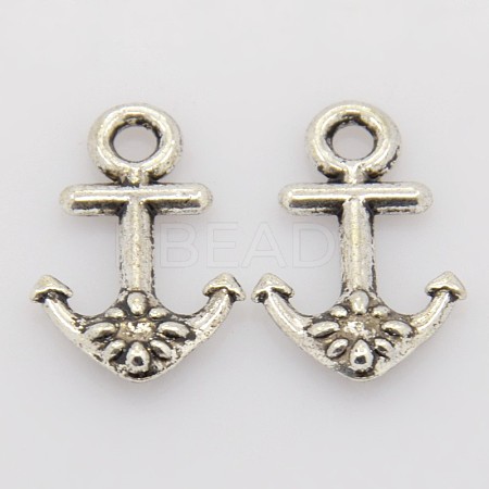 Tibetan Style Alloy Pendants TIBEP-23616-AS-RS-1