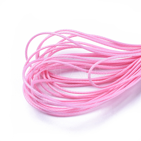 Waxed Polyester Cord YC-WH0006-07-1