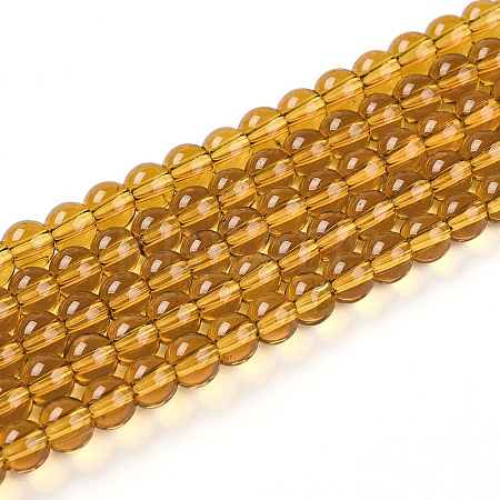 Transparent Glass Beads Strands LS-GLAA-T032-T4mm-23-1