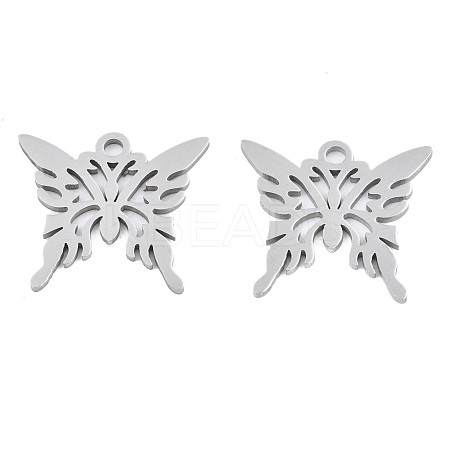 Tarnish Resistant 304 Stainless Steel Pendants STAS-N095-019-1