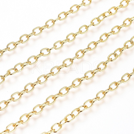 Brass Cable Chains CHC-G007-05G-1
