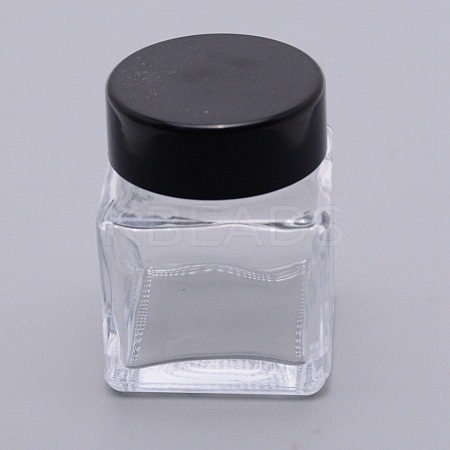 Glass Fountain Pen Ink Bottle AJEW-WH0188-33-1