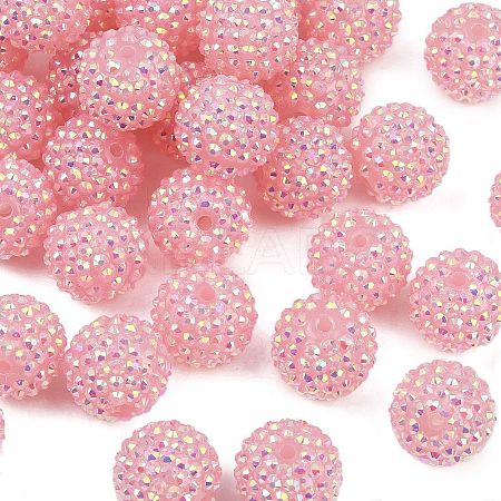 AB-Color Resin Rhinestone Beads RESI-S315-18x20-19-1