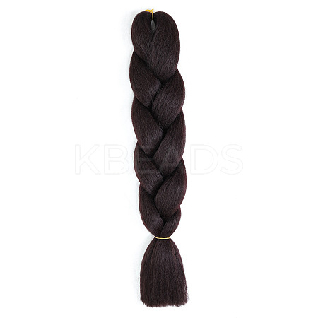 Long Single Color Jumbo Braid Hair Extensions for African Style - High Temperature Synthetic Fiber ST6751575-1