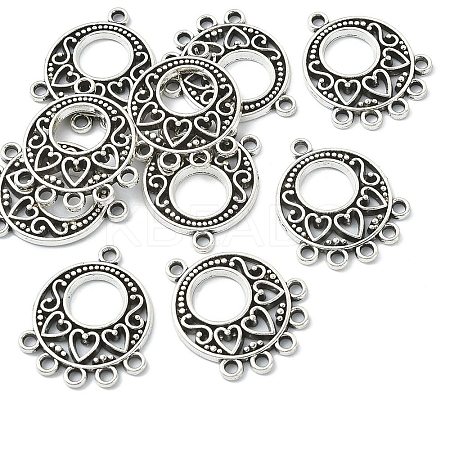 Tibetan Style Alloy Chandelier Component Links TIBE-YW0001-51-1