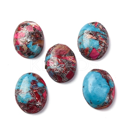 Synthetic Silver Line and Regalite/Imperial Jasper/Sea Sediment Jasper X-G-P299-L02-1