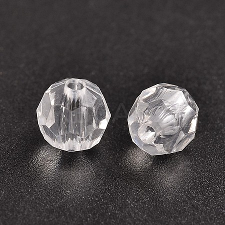 Transparent Acrylic Beads DB6mmC01-1
