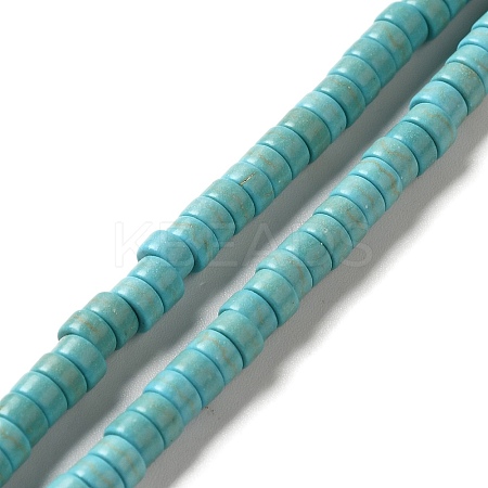 Synthetic Turquoise Dyed Beads Strands G-E594-20A-1