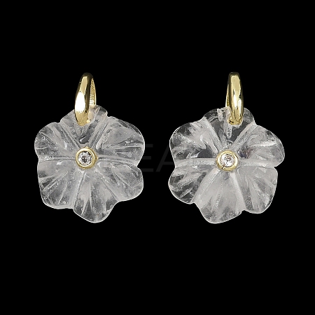Natural Quartz Crystal Pendants GG-NH0016-01G-06-1