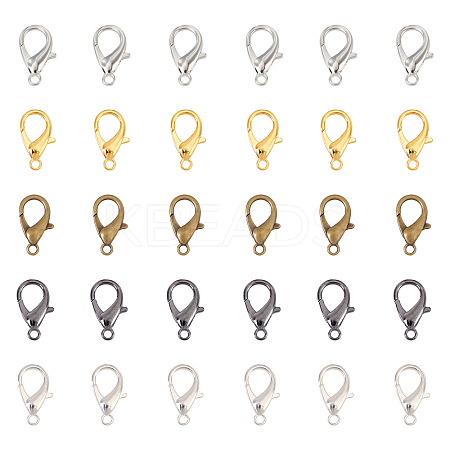 Zinc Alloy Lobster Claw Clasps PALLOY-CA0001-64-RS-1