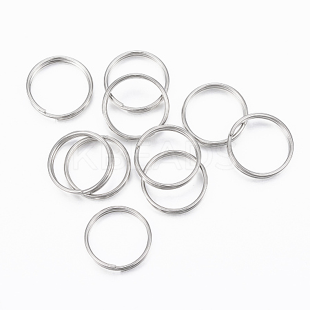 Tarnish Resistant 304 Stainless Steel Split Rings LS-X-STAS-H413-06P-B-1