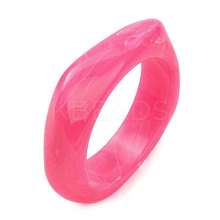 Acrylic Bangles for Women LS-BJEW-G356-01A-1