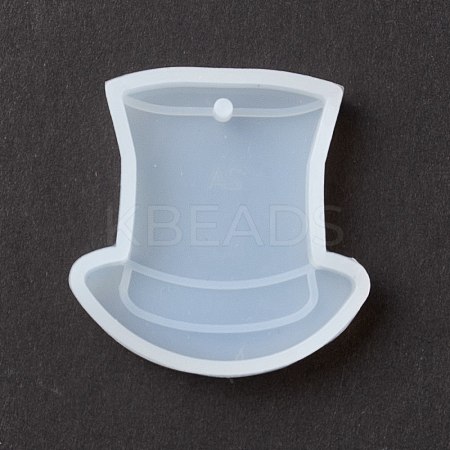 Costume Top Hat Pendant Silicone Molds LS-DIY-K054-02-1