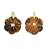 Natural Tiger Eye Pendants GG-NH0016-01G-07-1