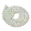 Imitation Jade Glass Beads Strands EGLA-A035-J8mm-L06-2