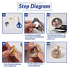 DIY Pendant Necklace Making Finding Kits DIY-FW0001-29-4