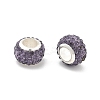 Rondelle Polymer Clay European Beads FIND-U001-01P-1