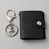 2 Inch Leather Cover Mini Photocard Holder Book AJEW-WH0248-366A-1
