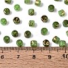 Imitation Jade Picasso Glass Beads SEED-Q039-05A-B01-4
