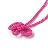 Nylon Lucky Knot Cord Amulet Yuki Pendant Decorations AJEW-NH0001-01E-3