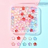 90Pcs 9 Colors Electroplate Glass Beads EGLA-FS0001-49-6