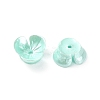 Resin Imitation Pearl Bead Caps RESI-YW0001-26-2