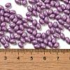 Baking Paint Glass Seed Beads SEED-C004-04F-4