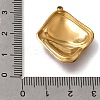 304 Stainless Steel Enamel Pendants SA-CBA27E8-07G-3
