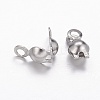 Tarnish Resistant 304 Stainless Steel Bead Tips LS-X-STAS-E129-05P-2