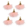 Faux Mink Fur Tassel Pendant Decorations FIND-YW0002-24E-1