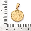 201 Stainless Steel Pendants STAS-C130-04A-G-3